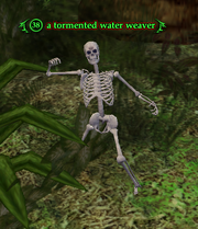 A tormented water weaver