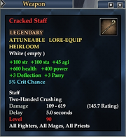 Cracked Staff