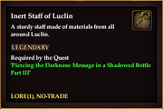 Inert Staff of Luclin