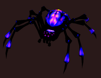 cave spider plush