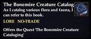 The Bonemire Creature Catalog