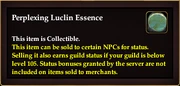 Perplexing Luclin Essence