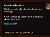 Sacred to the Aurai (House Item)