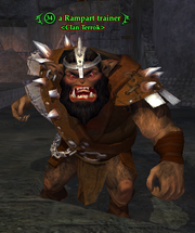 A Rampart trainer (bugbear)