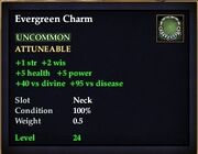 Evergreen Charm