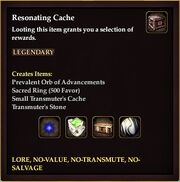 Resonating Cache