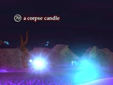 A corpse candle