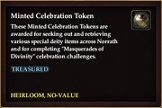 Minted Celebration Token