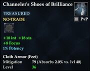 Channeler's Shoes of Brilliance