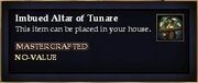 Imbued Altar of Tunare