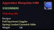 Apprentice Blueprints 0.006