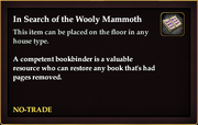 In Search of the Wooly Mammoth (CollectionReward)