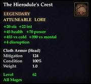 The Hierodule's Crest