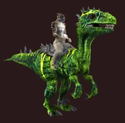 Tropical Saliraptor (Equipped)