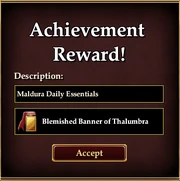 Maldura Daily Essentials (Achievement)