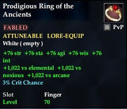Prodigious Ring of the Ancients