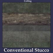 Ceiling Conventional Stucco