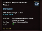 Electrified Adornment of Extra Attacks