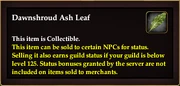 Dawnshroud Ash Leaf