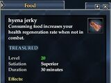 Hyena jerky (Item)