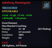 Adorberg Morningstar