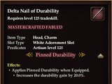 Delta Nail of Durability