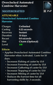 Overclocked Automated Combine Harvester