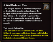 A Void Darkened Club