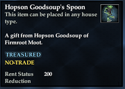 Hopson Goodsoup's Spoon