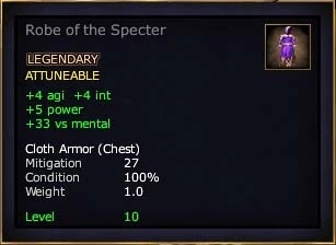 Robe of the Specter | EverQuest 2 Wiki | Fandom