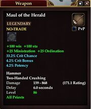 Maul of the Herald