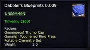 Dabbler's Blueprints 0.009