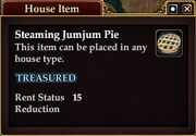 Steaming Jumjum Pie