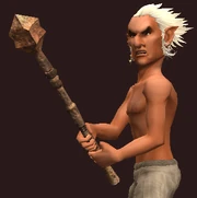 Geyser Rusted Mace (Equipped)