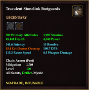 Truculent Stonelink Footguards