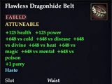 Flawless Dragonhide Belt (Version 1)