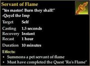 Servant of Flame