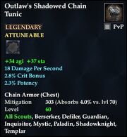 Outlaw's Shadowed Chain Tunic