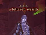 A fettered wraith