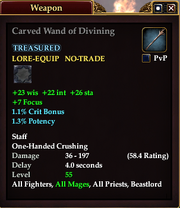 Carved Wand of Divining