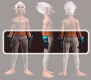 Frostwind Oracle's Gauntlets (Equipped)