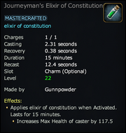 Journeyman's Elixir of Constitution