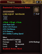 Frostwind Champion's Baton