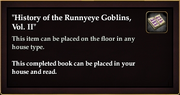 History of the Runnyeye Goblins, Vol