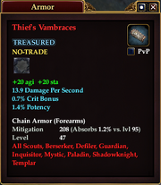 Thief's Vambraces