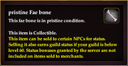 Pristine Fae bone