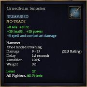 Gruedheim Smasher