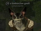 A timberclaw gnoll