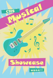 CHS Musical Showcase poster EG2