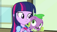 Twilight talking to Spike EG